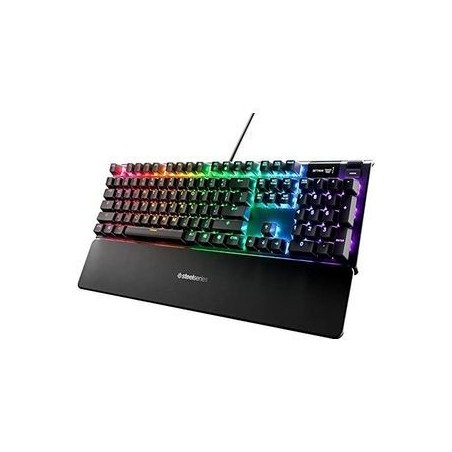 SteelSeries Apex 5 Tastatur Hybrid mechanical RGB Kabling